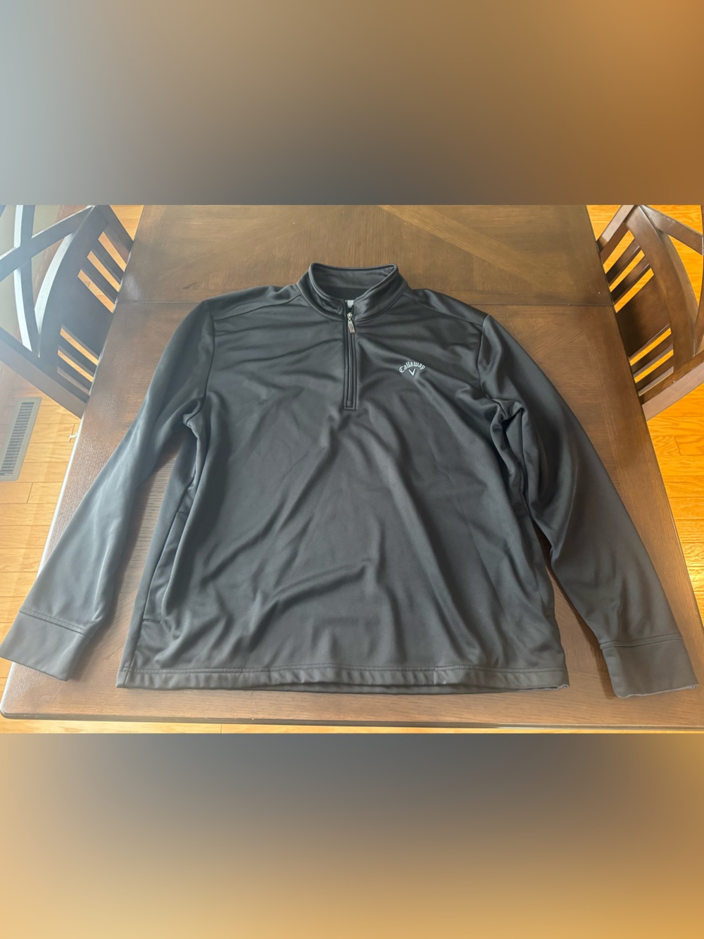 Callaway Golf Black Performance Quarter-Zip Pullover